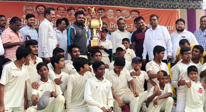 Bhadradri emerge champions in TCA u-16 inter-district tournament
