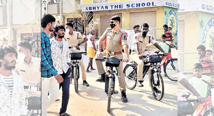 bicycle patrolling