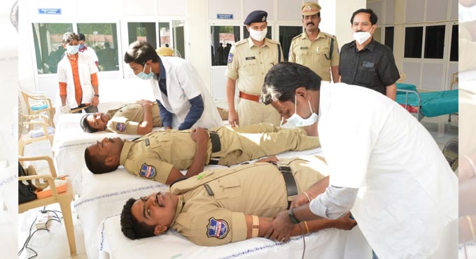 Hyderabad: Blood donation camp organised by Rachakonda Police