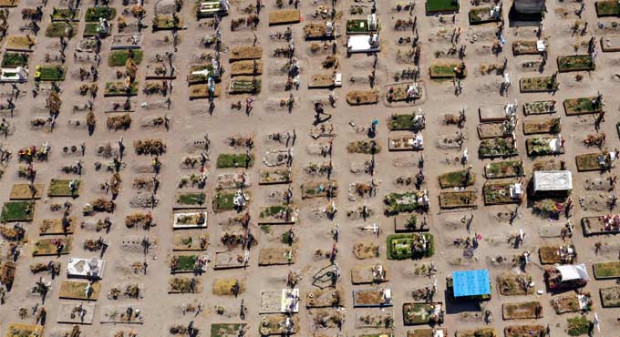 Brazil reports 3,000 Covid deaths for two days straight