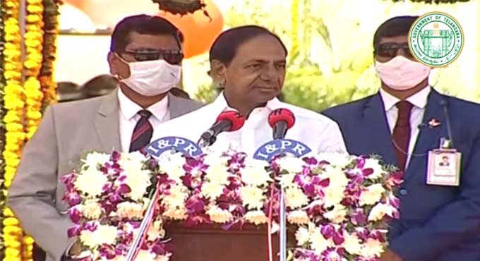 Chief Minister KCR launches Azadi Ka Amrut Mahotsav