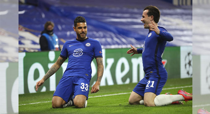 Chelsea sink Atletico Madrid to cruise into quarter-finals