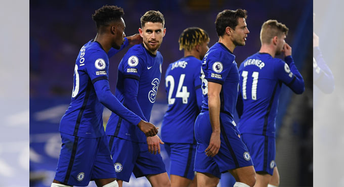 Chelsea retains 4th in EPL with home win over Everton