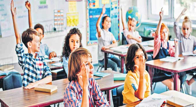 Language of a teacher in the classroom