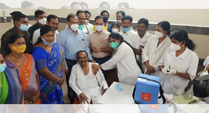 Second phase of Covid-19 vaccination begins in Telangana