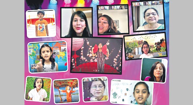 Students of Delhi Public School celebrate virtual ‘Graduation Day’