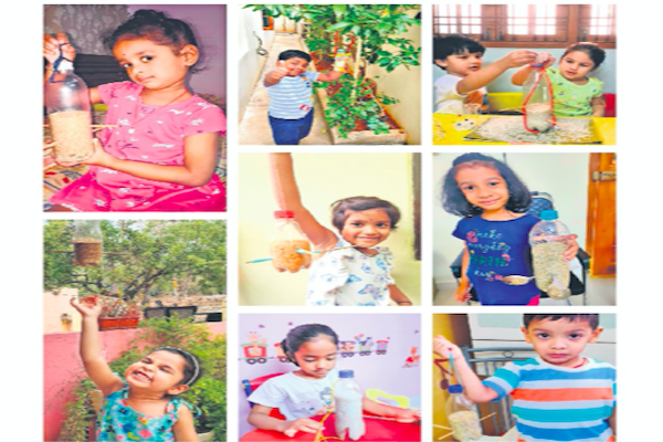 Delhi Public School celebrates World Sparrow Day