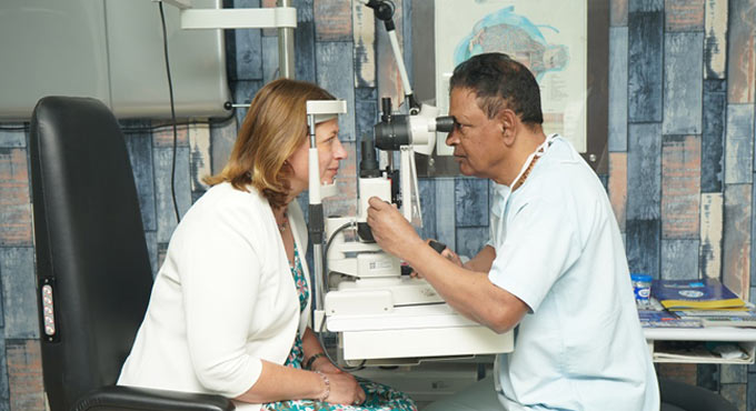 Ambassador of Republic of Estonia visits MaxiVision hospital in Hyderabad