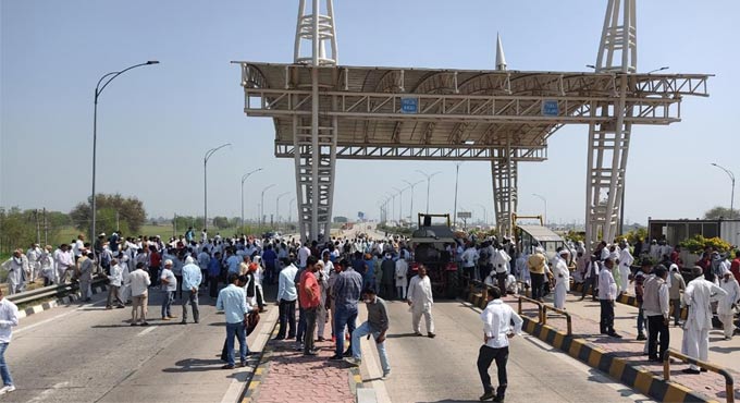 Farmers’ protest enters 100th day; Western Peripheral Expressway blocked
