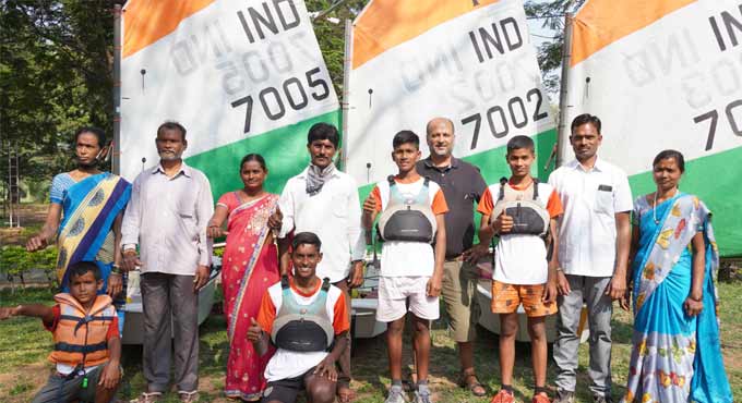 Four from Hyderabad Yacht Club Foundation selected to Indian Army Boy Sports Company  