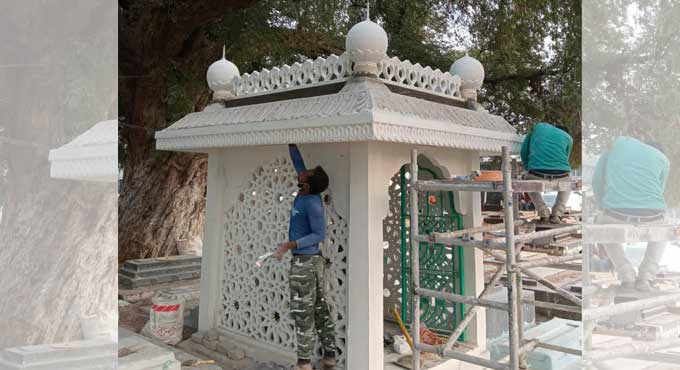 Hyderabad: Ustad Bade Ghulam Ali Khan’s tomb being restored
