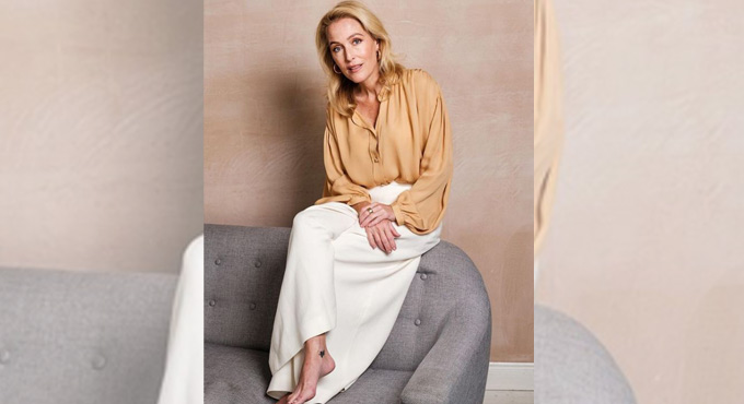 Gillian Anderson pleased to hear Prince Harry’s thoughts