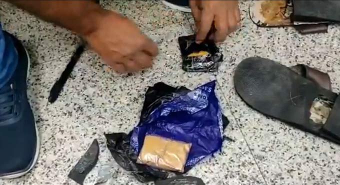 Customs foil gold smuggling attempt at Hyderabad airport