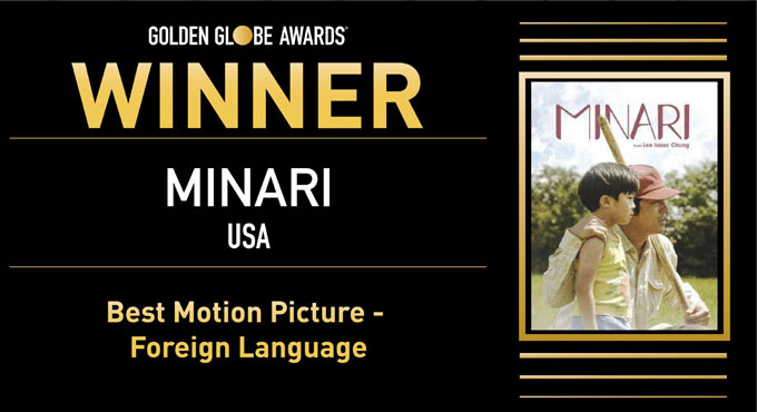 Golden Globes 2021: ‘Minari’ wins Best Motion Picture- Foreign Language