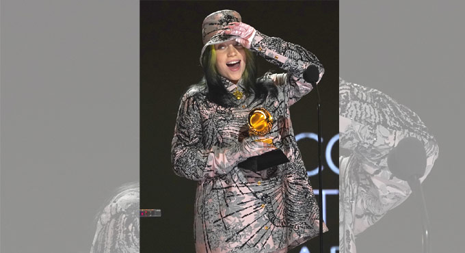 Grammy Awards 2021: Billie Eilish wins for James Bond theme song