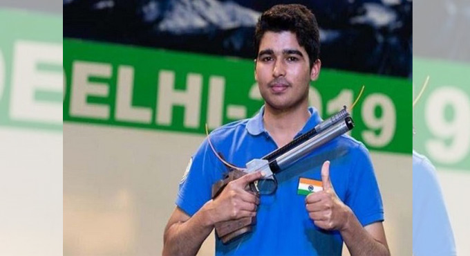 ISSF WC: India wins gold medal in men’s 10m air pistol event
