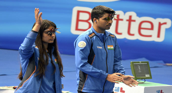 ISSF World Cup: Young brigade shoot two golds for India