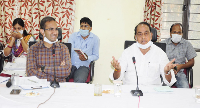 Expedite 2BHK works, Nirmal officials told