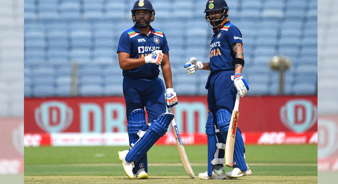 Ind vs Eng: Rohit, Shikhar complete 5000 partnership runs in ODI cricket