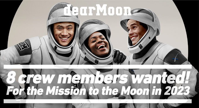 Japanese billionaire Yusaku Maezawa seeks 8 people for free Moon ride