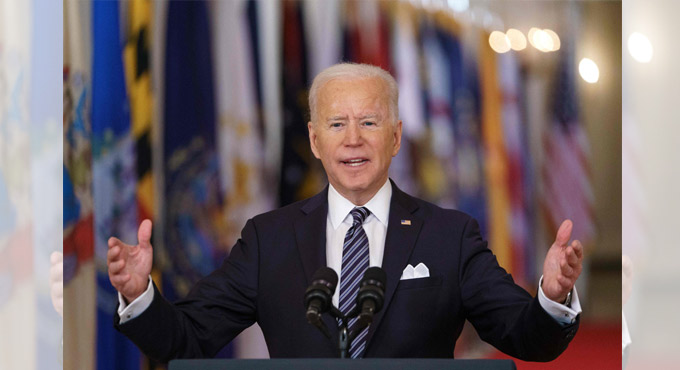 Biden announces all Americans to be eligible for COVID vaccination by May 1