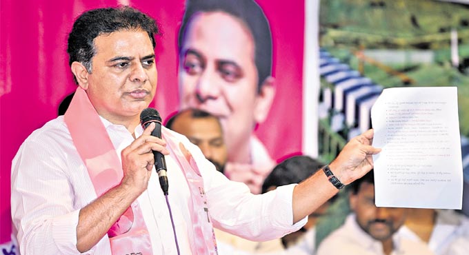 Don’t underestimate us, KTR warns Oppn parties