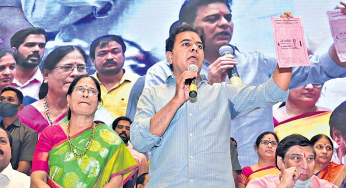 BJP did nothing for Telangana’s growth: KTR