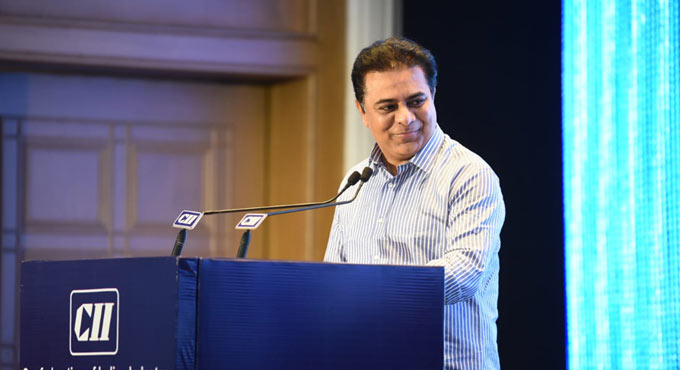 Cut out slogans, show some action: KTR to Centre