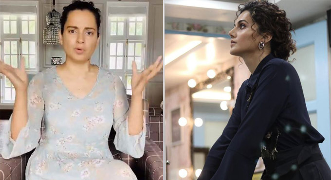 Kangana to Taapsee over tax raid jibe: ‘You will always remain sasti’