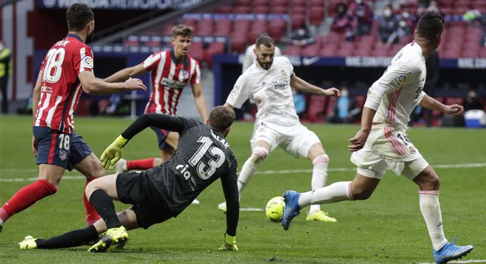 La Liga: Madrid derby ends in draw