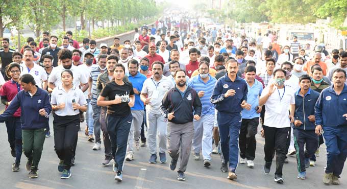 Freedom run held on grand scale across Telangana