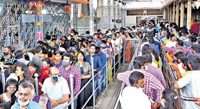 101 CCTV cameras installed at Keesara temple