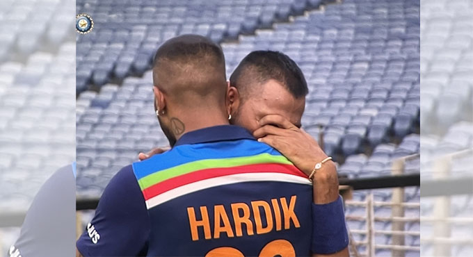 Kept dad’s bag in dressing room, he will always be with us: Krunal