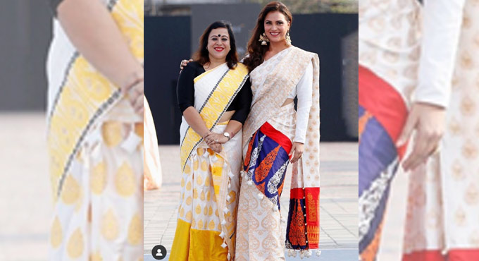 Lara Dutta scorched the Lakme Fashion Week ramp