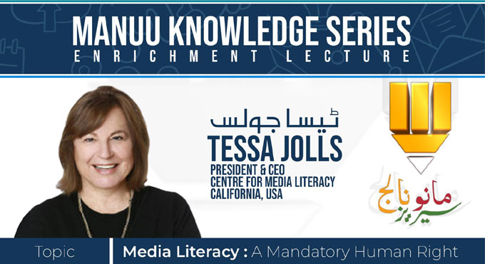 IMC-MANUU organises lecture on media literacy