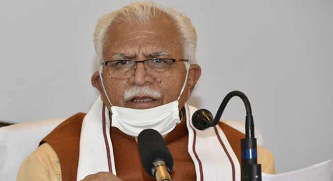 Provide 5 free masks to violators, also impose fine says Haryana CM