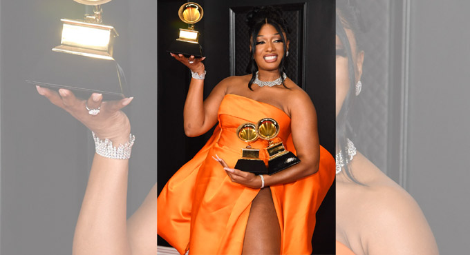 Megan Thee Stallion takes home Grammy for Best New Artist