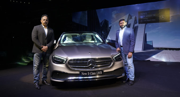 Mercedes Benz launches new model in Hyderabad