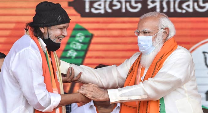 WB polls: I’m pure Cobra, can kill in one bite, says Mithun Chakraborty