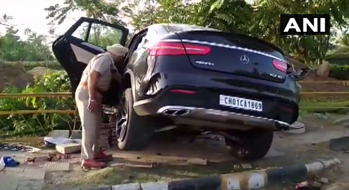 Three killed as speeding Mercedes hits taxi, cyclists in Punjab’s Mohali