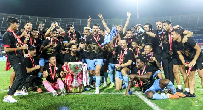 Mumbai City FC reign in double glory, crowned ISL champion