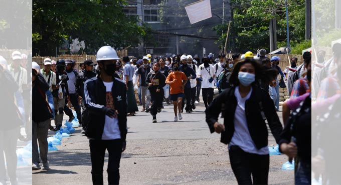 Myanmar junta chokes information flow as protests intensify