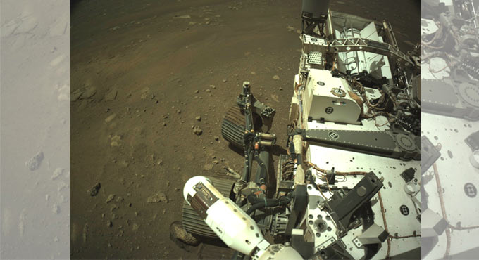 NASA’s Perseverance rover performs first drive on Mars