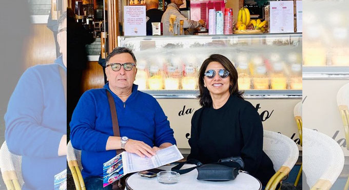Neetu Kapoor reveals Rishi Kapoor proposed to her via telegram