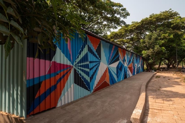 Panjim’s waste sorting station turns into art canvasses, stirs creativity