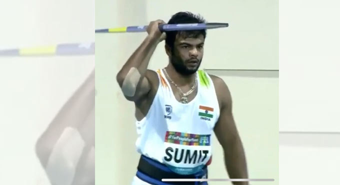 Para javelin thrower Antil breaks record, aims higher