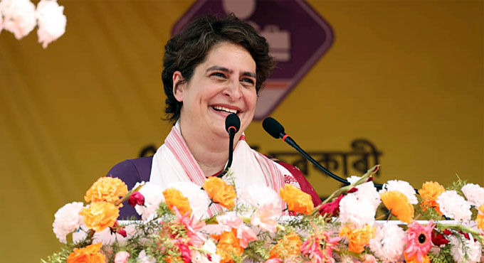 Priyanka Gandhi attacks Modi on lack of empathy for Assam