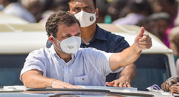 TN should show way to India in keeping out BJP, oust CM: Rahul