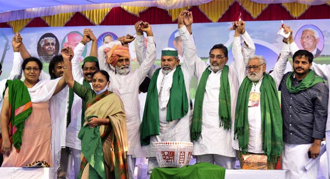 Make ‘Delhi’ in Bengaluru, gherao city: Rakesh Tikait to Karnataka farmers