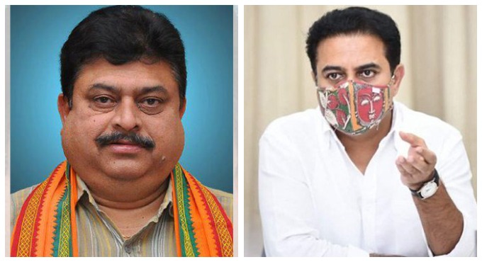 KTR’s ‘NDA’ jibe at BJP